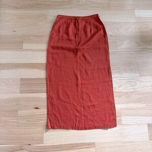 Saint Tropez West Rust Midi Skirt